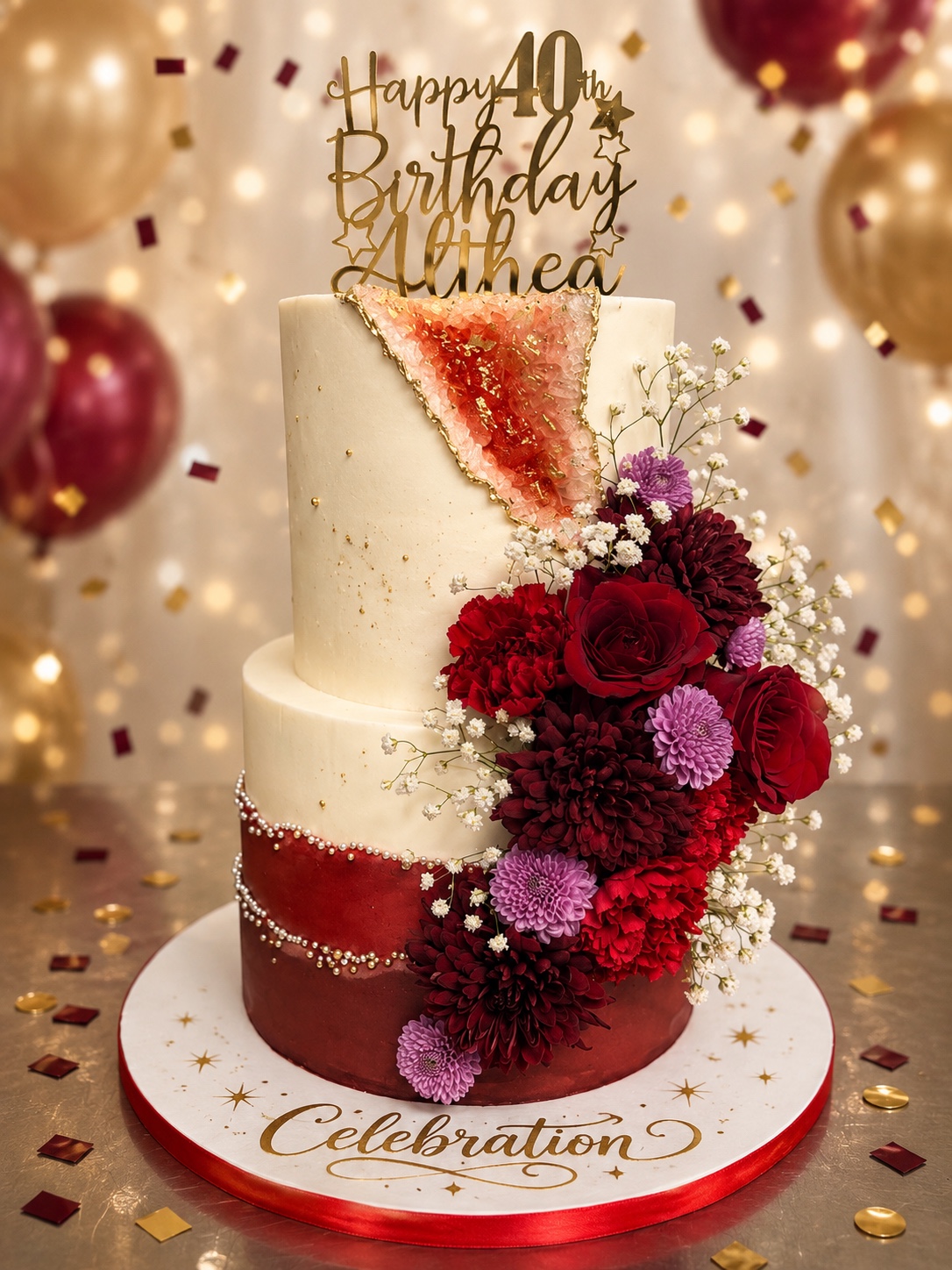 Althea 40th Celebration by Sweet Mischief JA