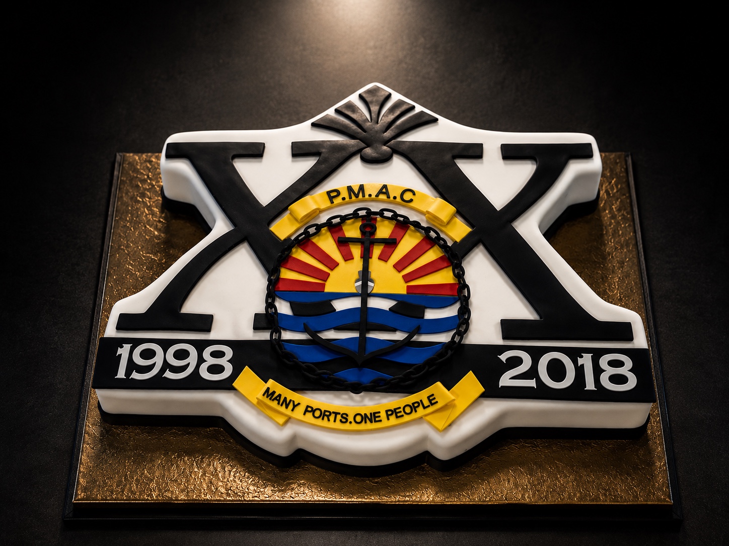 PMAC anniversary corporate cake by Sweet Mischief JA
