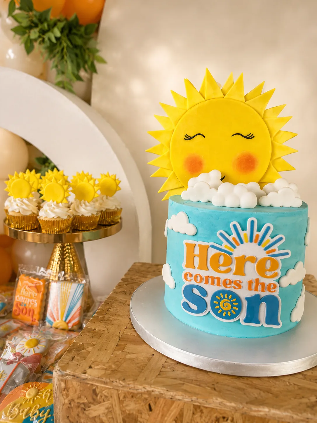 Little One Celebration Cake — baby shower cake by Sweet Mischief JA in Kingston, Jamaica