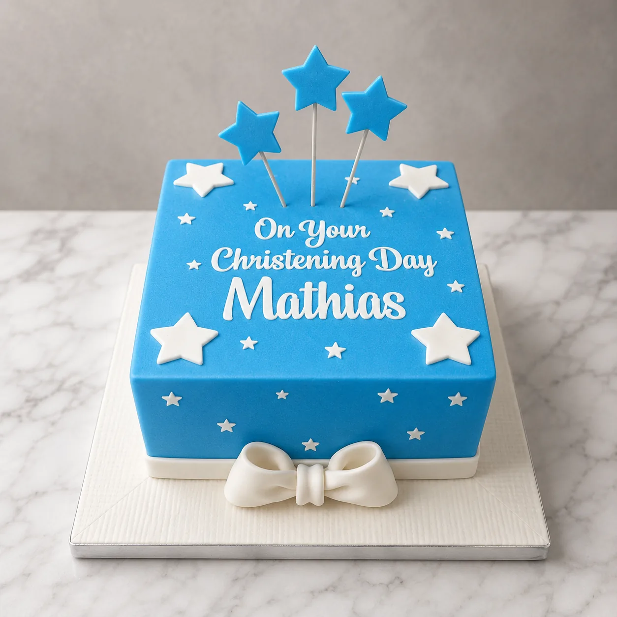 Welcome Baby Cake — baby shower cake by Sweet Mischief JA in Kingston, Jamaica