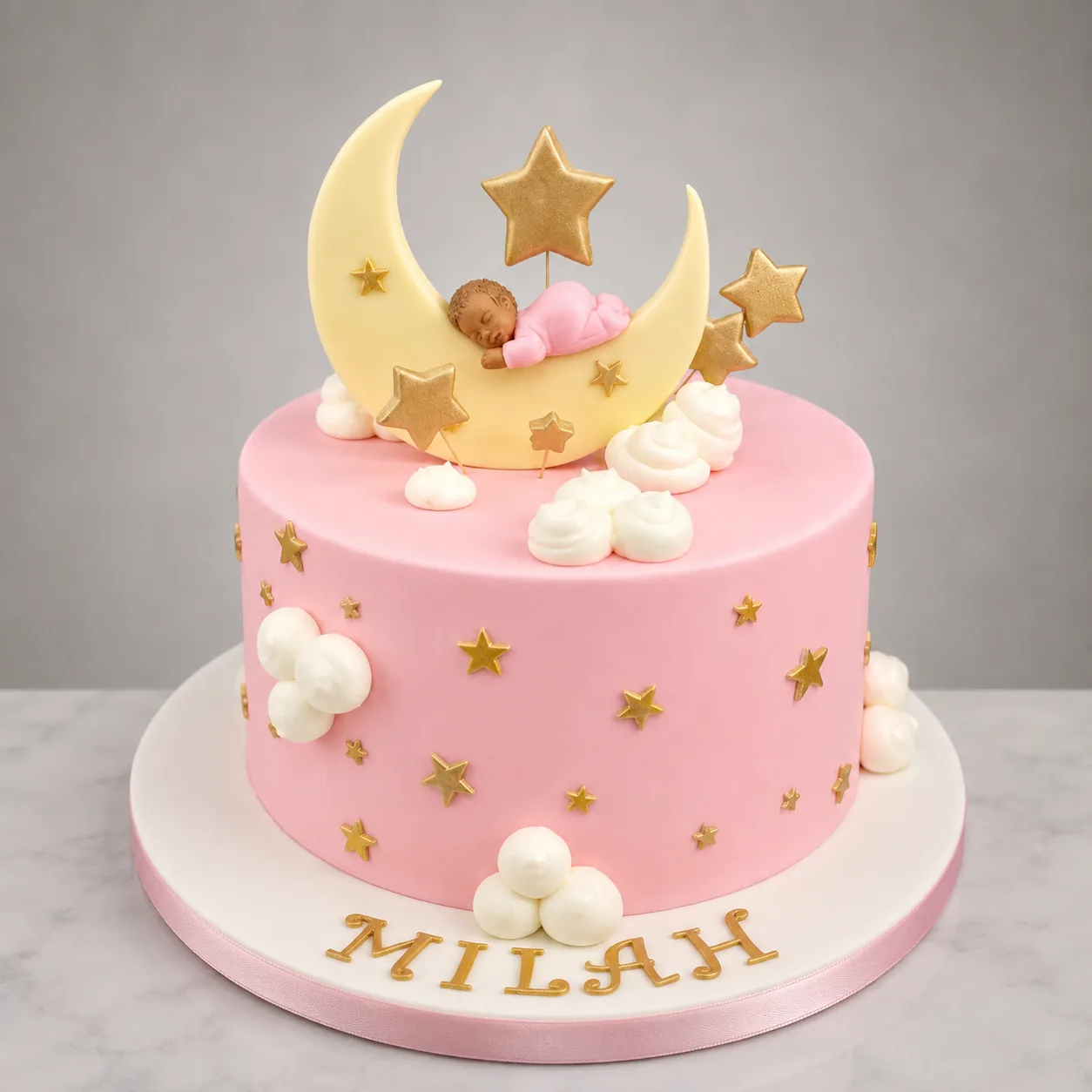 Teddy Bear Baby Shower Cake — baby shower cake by Sweet Mischief JA in Kingston, Jamaica