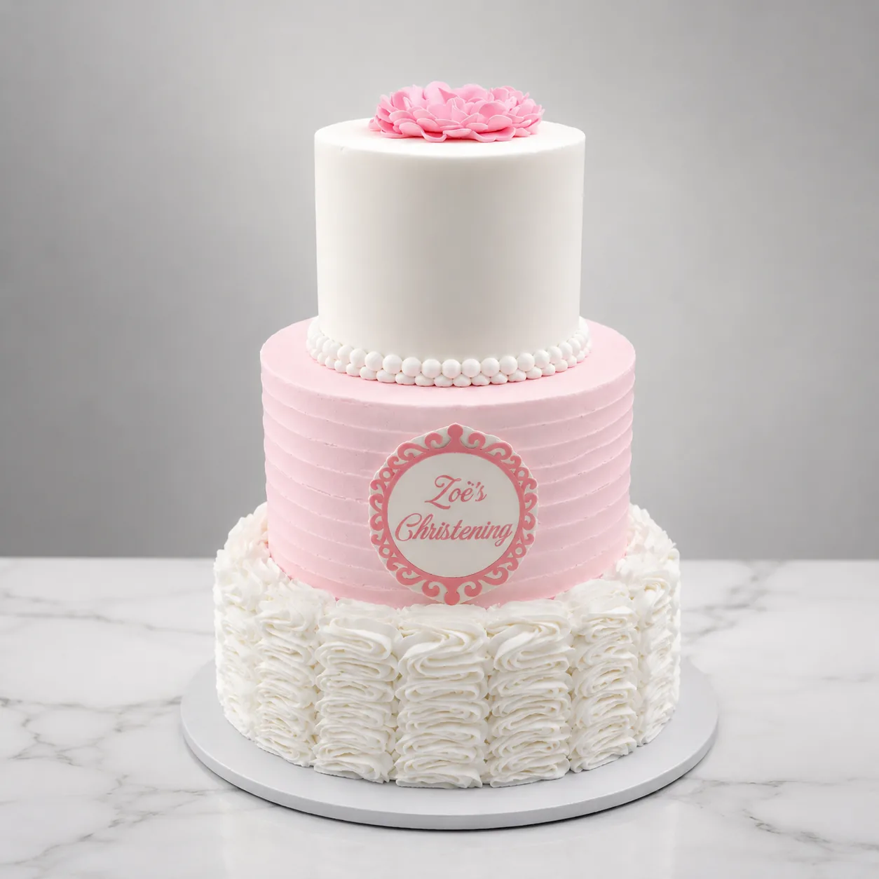 Teddy Bear Baby Shower Cake — baby shower cake by Sweet Mischief JA in Kingston, Jamaica