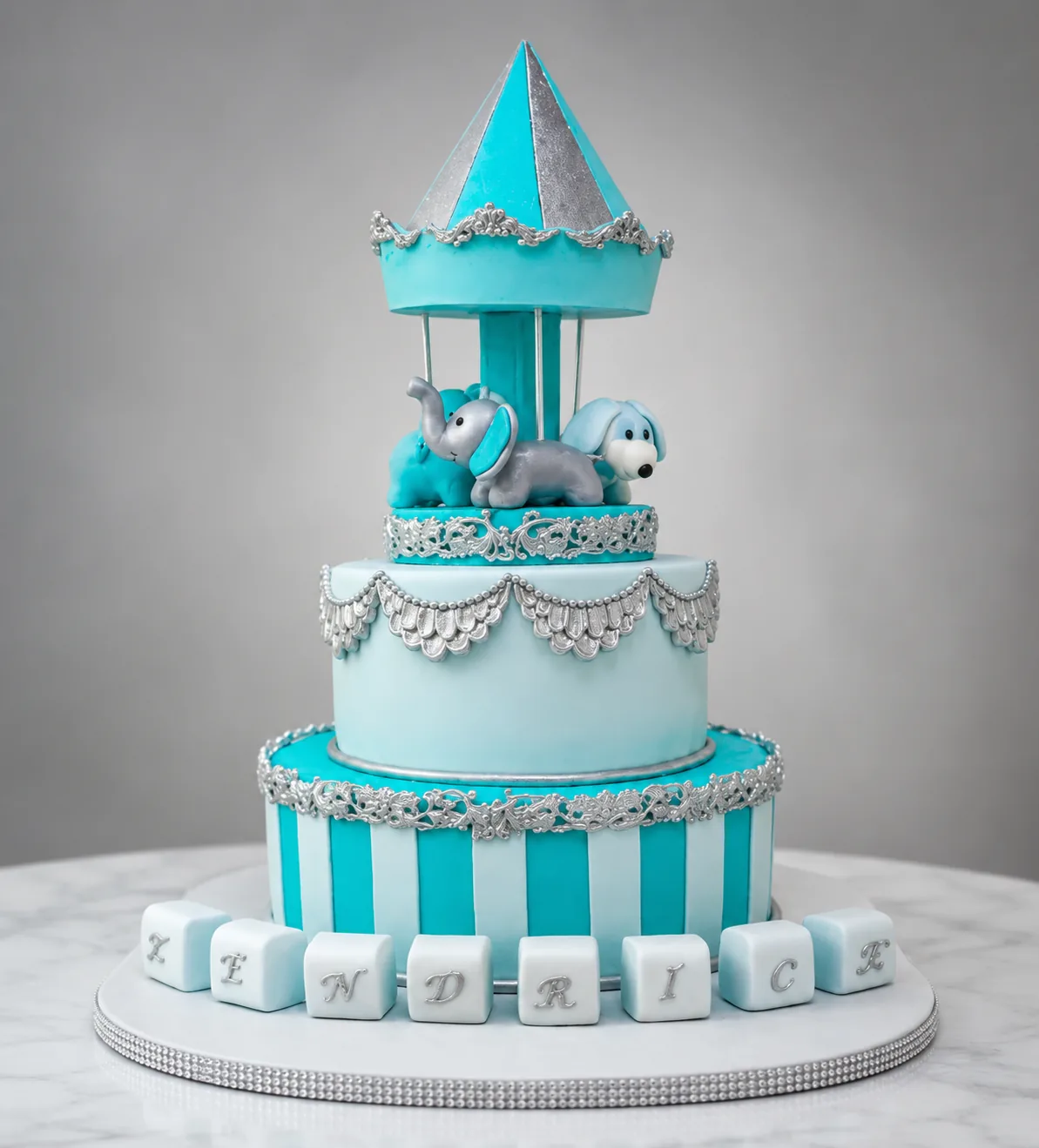 Baby Shower Celebration Cake — baby shower cake by Sweet Mischief JA in Kingston, Jamaica