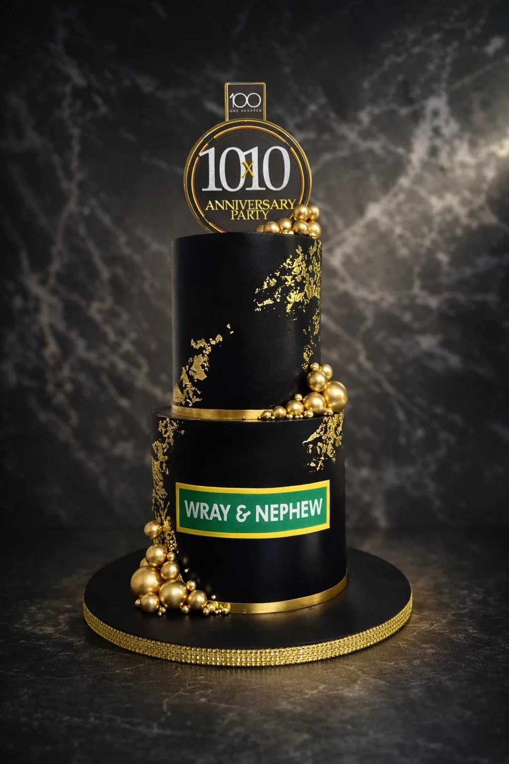 Custom Branded Cake — corporate cake by Sweet Mischief JA in Kingston, Jamaica