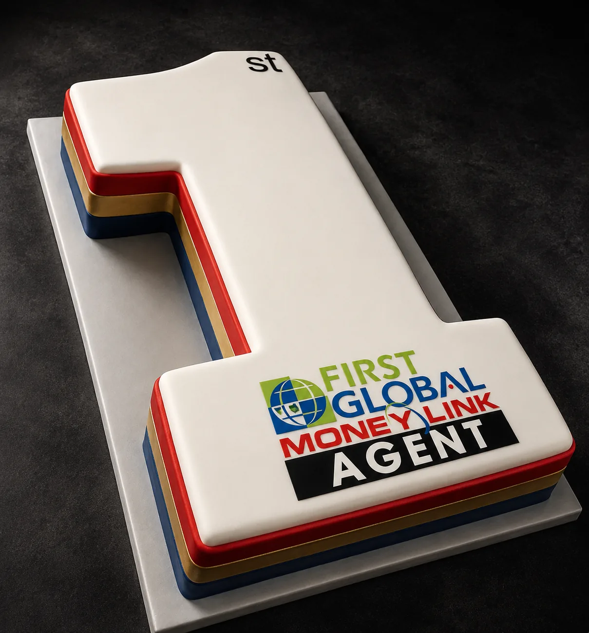 Corporate Celebration Cake — corporate cake by Sweet Mischief JA in Kingston, Jamaica