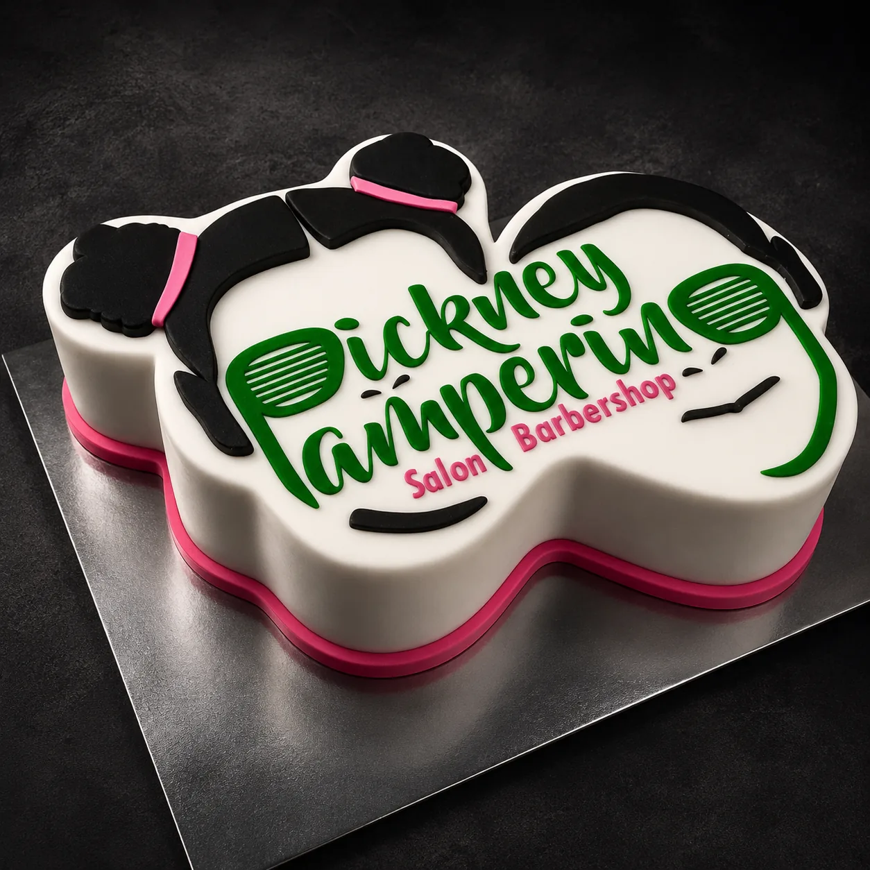 Brand Activation Cake — corporate cake by Sweet Mischief JA in Kingston, Jamaica