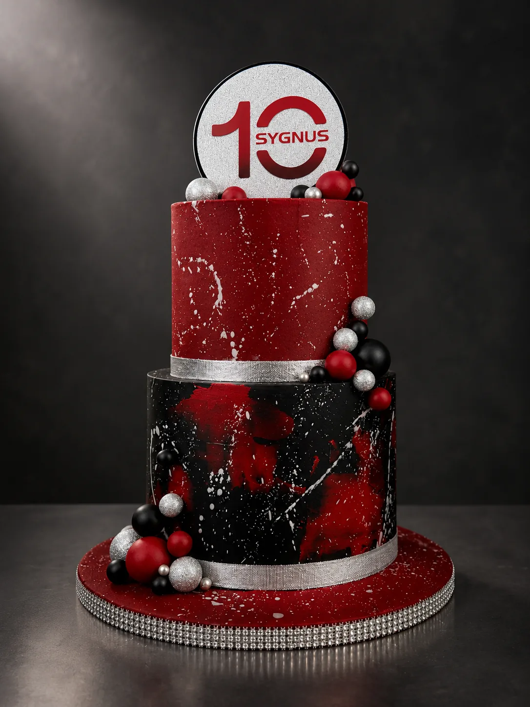 Custom Branded Cake — corporate cake by Sweet Mischief JA in Kingston, Jamaica