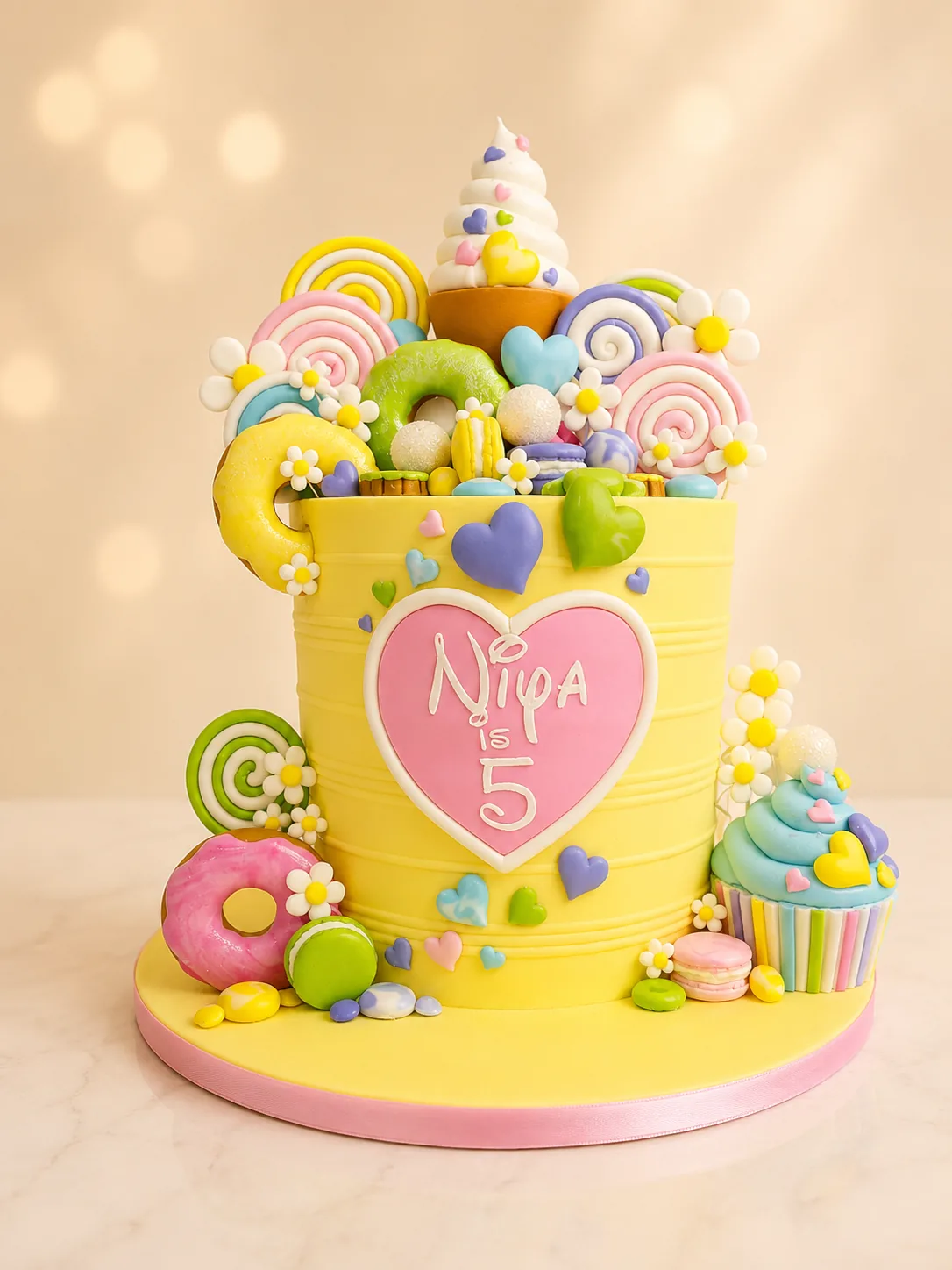 Custom children’s birthday cake in Jamaica by Sweet Mischief JA, design 2
