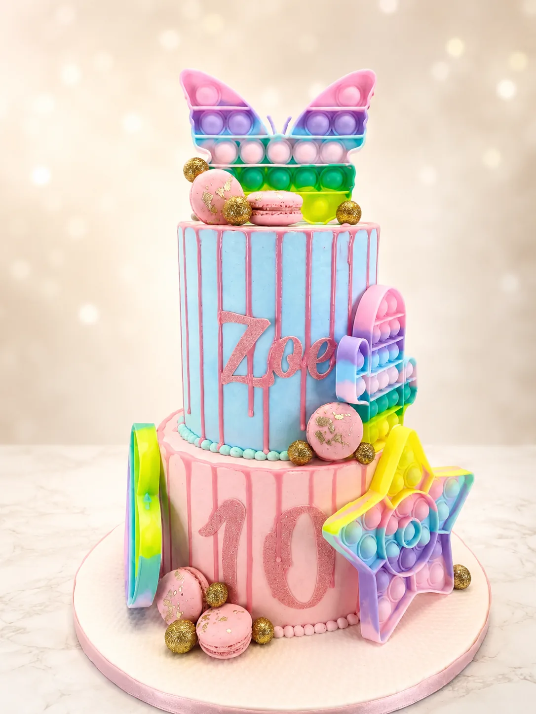 Custom children’s birthday cake in Jamaica by Sweet Mischief JA, design 10