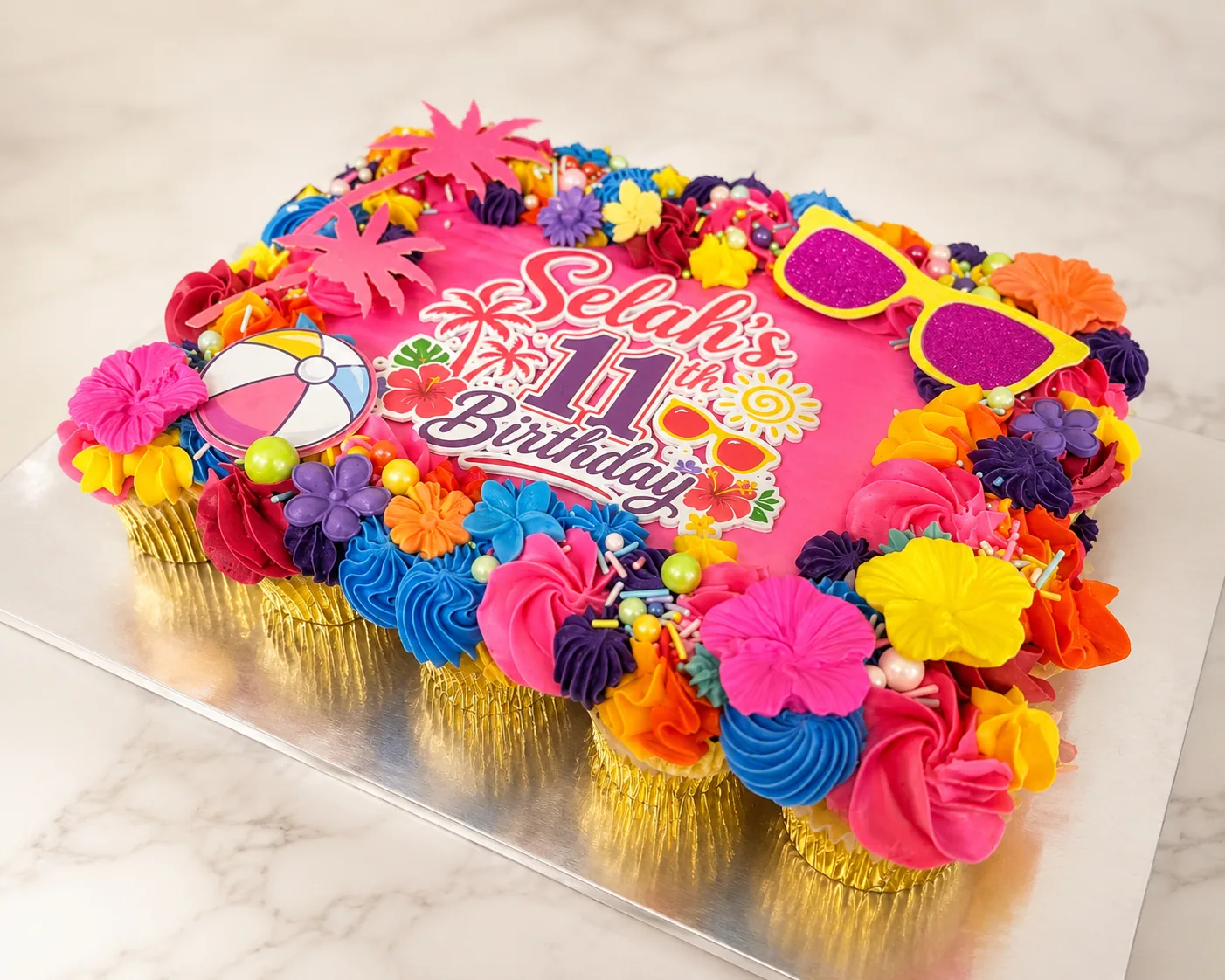 Custom children’s birthday cake in Jamaica by Sweet Mischief JA, design 27