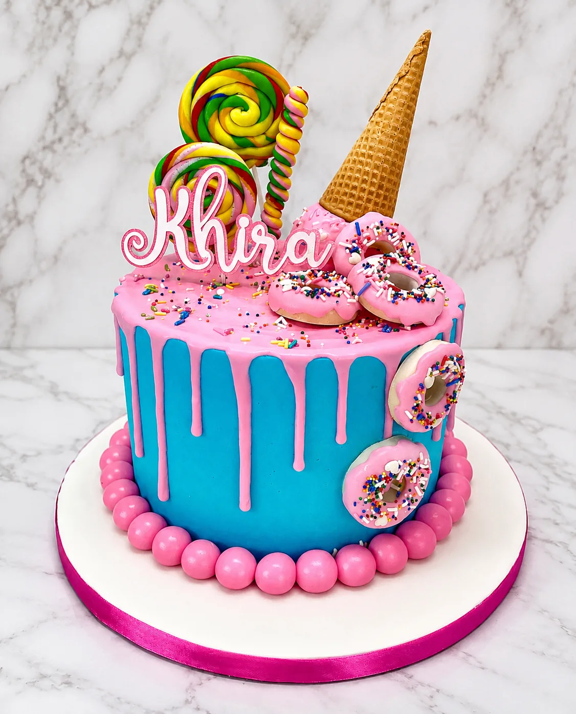 Custom children’s birthday cake in Jamaica by Sweet Mischief JA, design 31