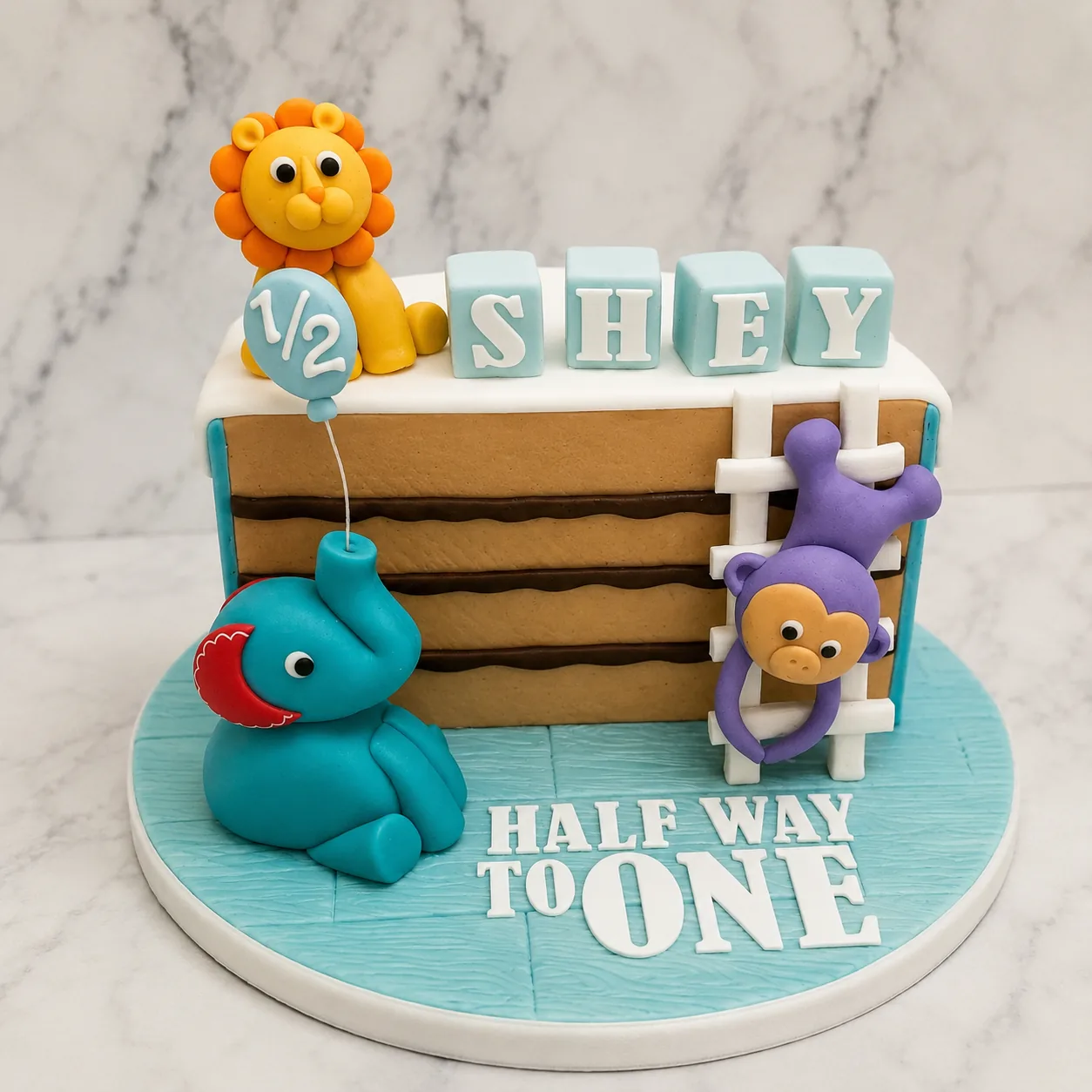 Custom children’s birthday cake in Jamaica by Sweet Mischief JA, design 34