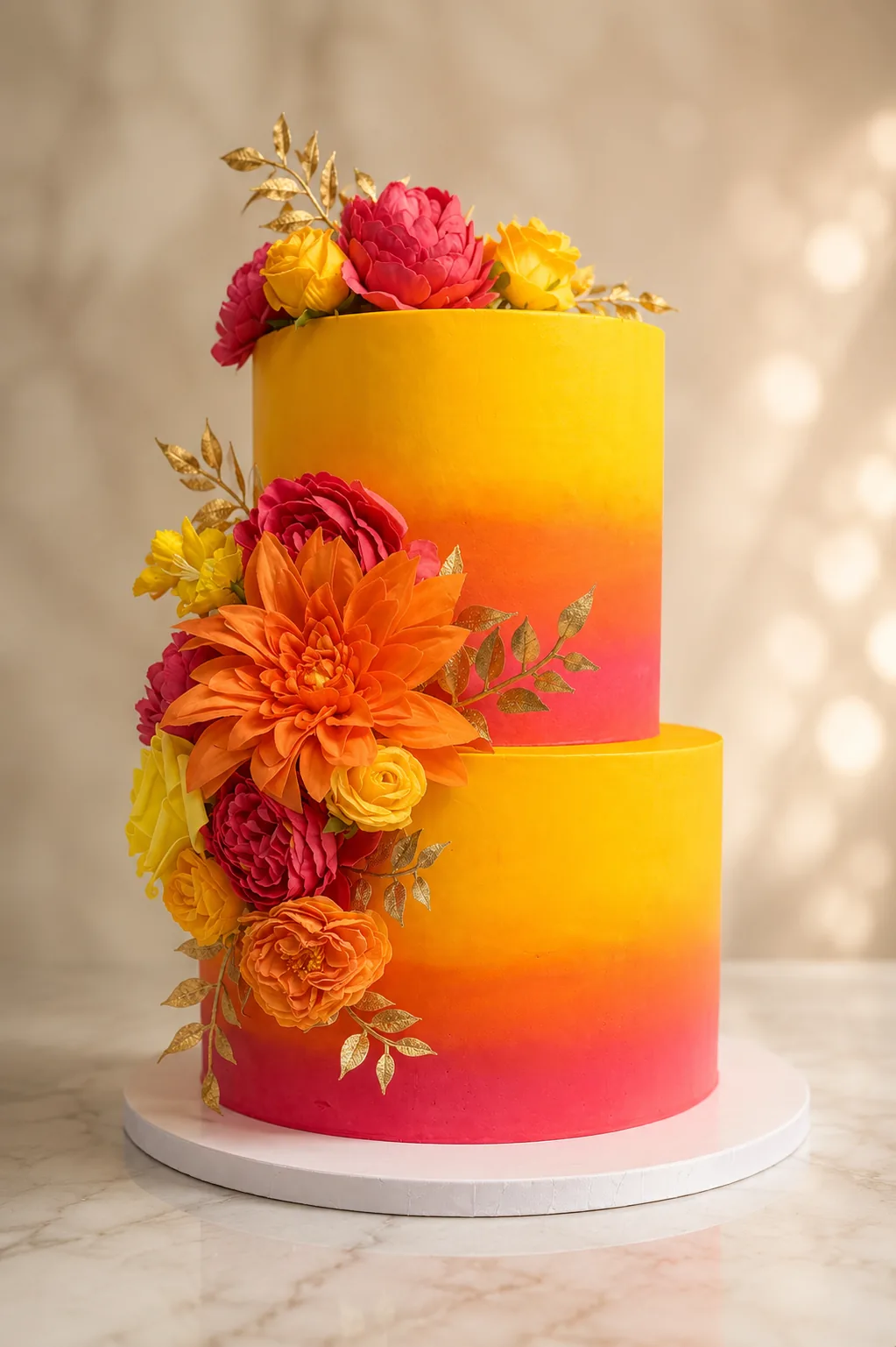 Luxury birthday celebration cake in Jamaica by Sweet Mischief JA, design 9