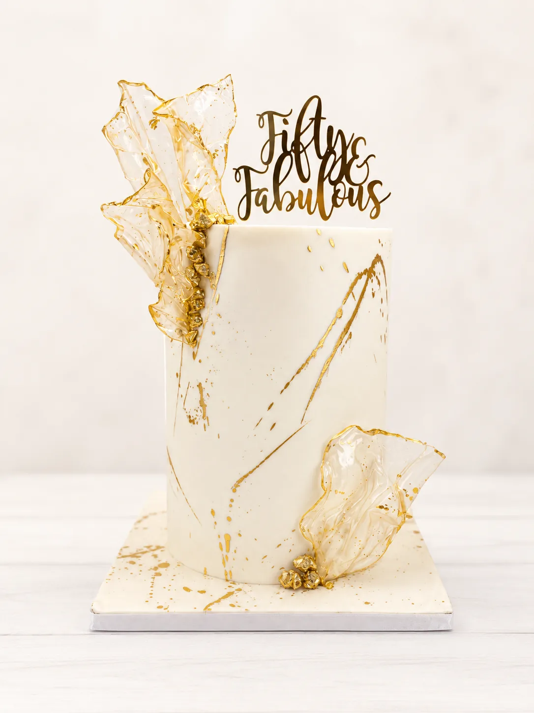 Luxury birthday celebration cake in Jamaica by Sweet Mischief JA, design 17