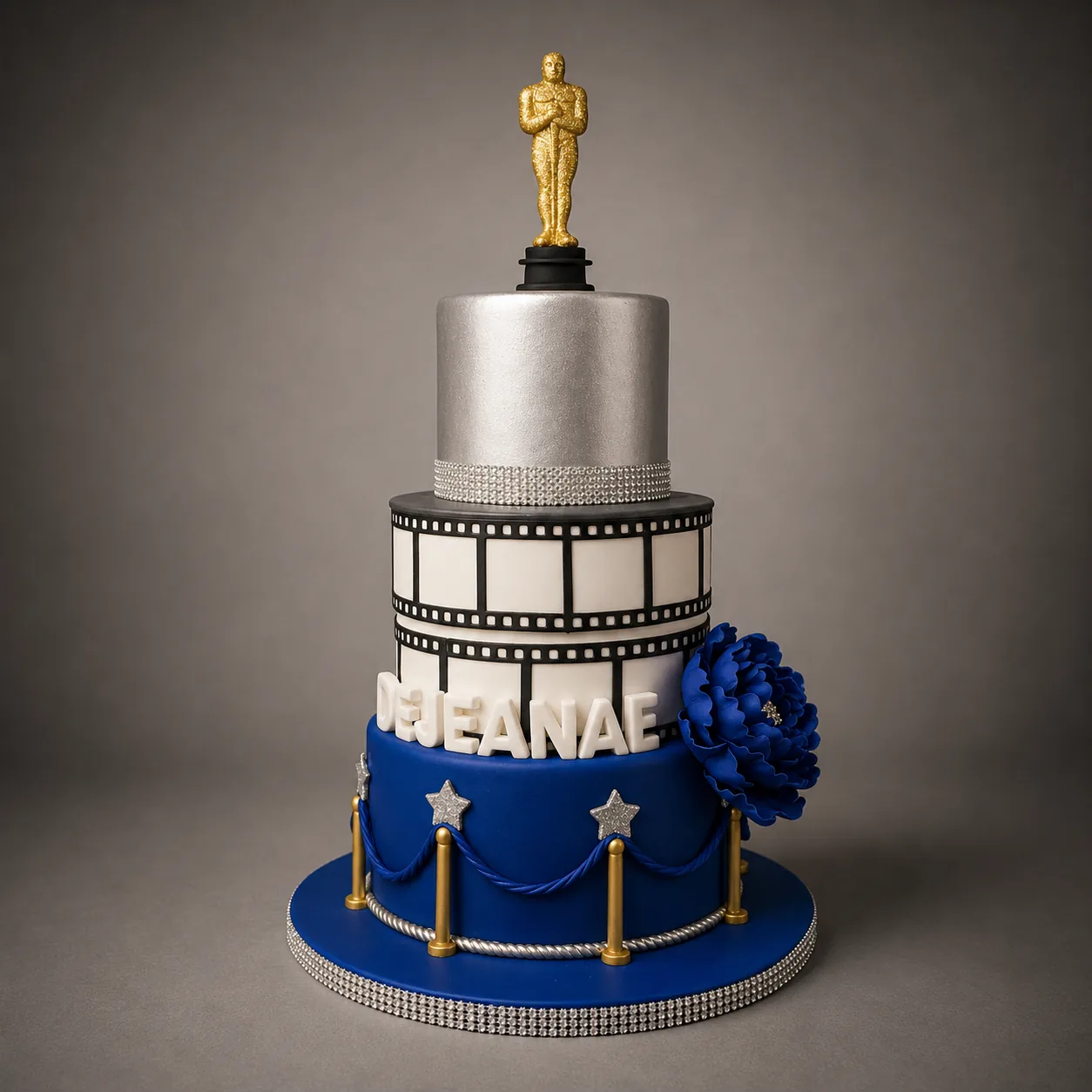 Luxury birthday celebration cake in Jamaica by Sweet Mischief JA, design 36