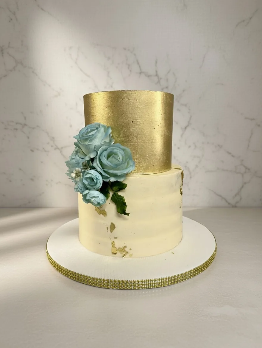 Signature Wedding Cake — custom wedding cake by Sweet Mischief JA in Kingston, Jamaica