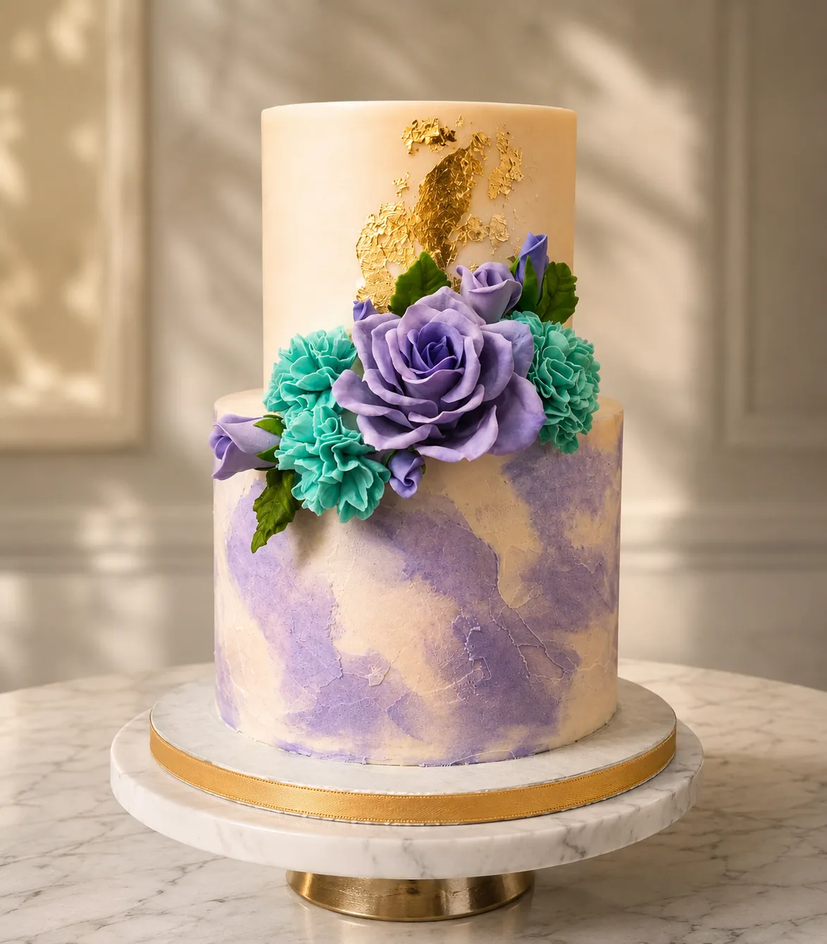 Signature Wedding Cake — custom wedding cake by Sweet Mischief JA in Kingston, Jamaica