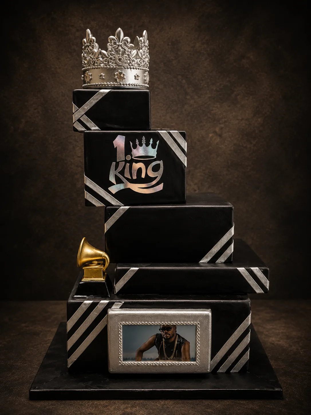 Statement Sculpted Cake — custom sculpted cake by Sweet Mischief JA in Kingston, Jamaica