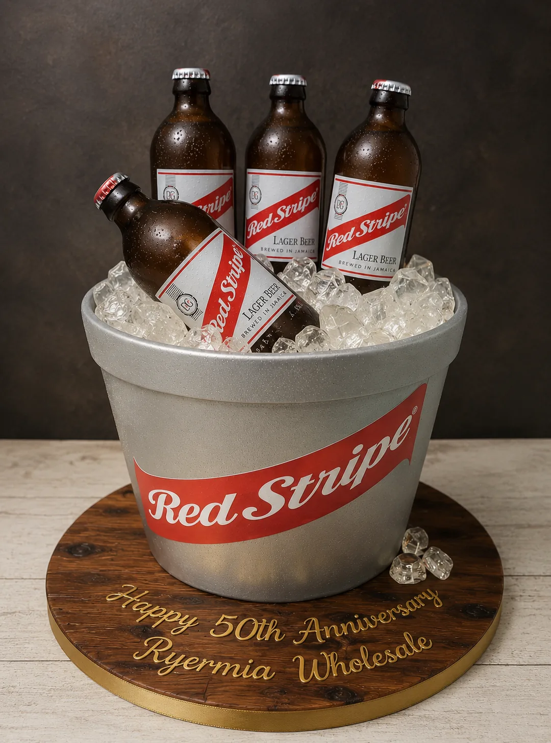 Statement Sculpted Cake — custom sculpted cake by Sweet Mischief JA in Kingston, Jamaica