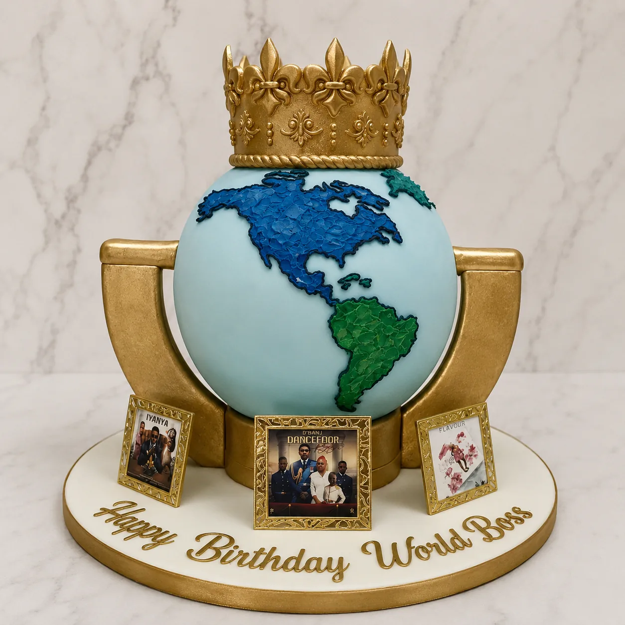 Edible Art Centrepiece — custom sculpted cake by Sweet Mischief JA in Kingston, Jamaica