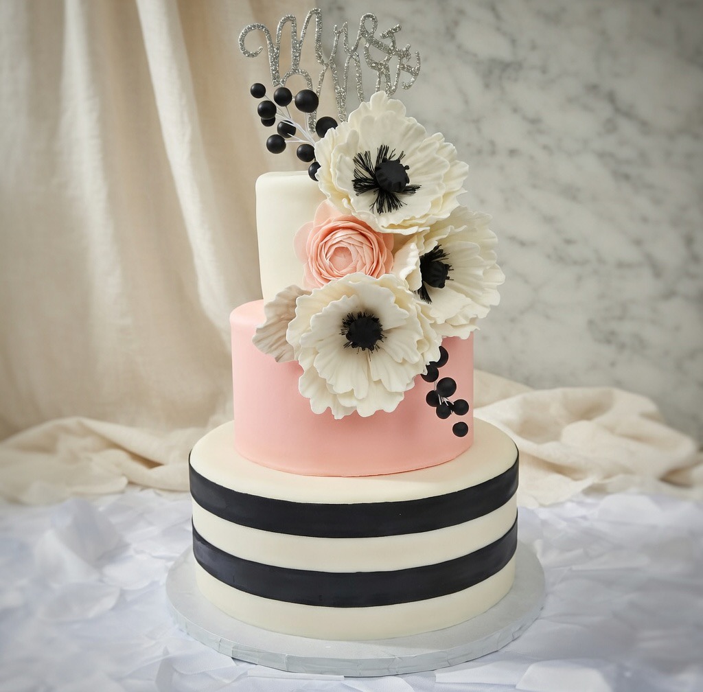 Wedding Cake Design by Sweet Mischief JA