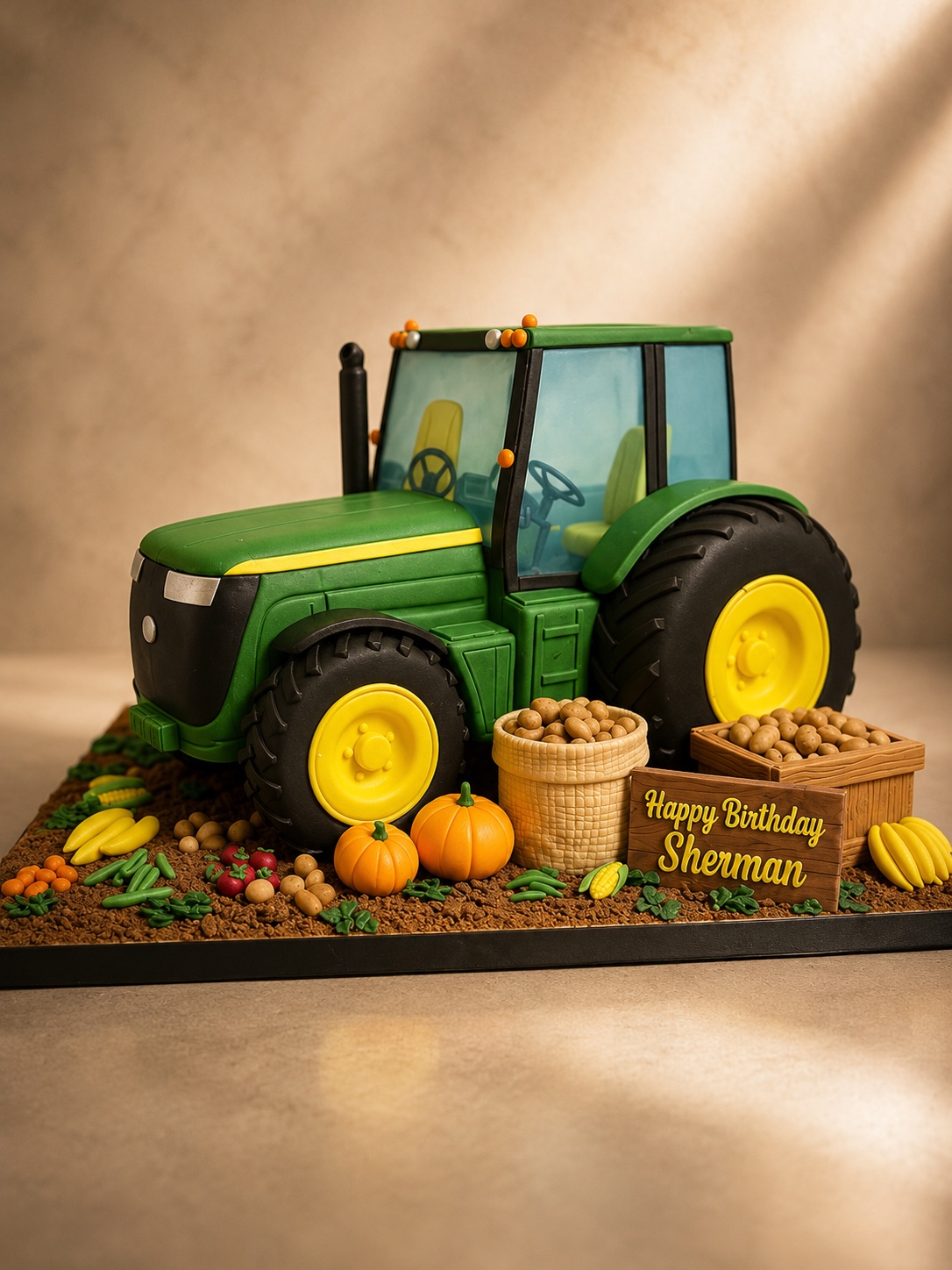 John Deere Tractor by Sweet Mischief JA