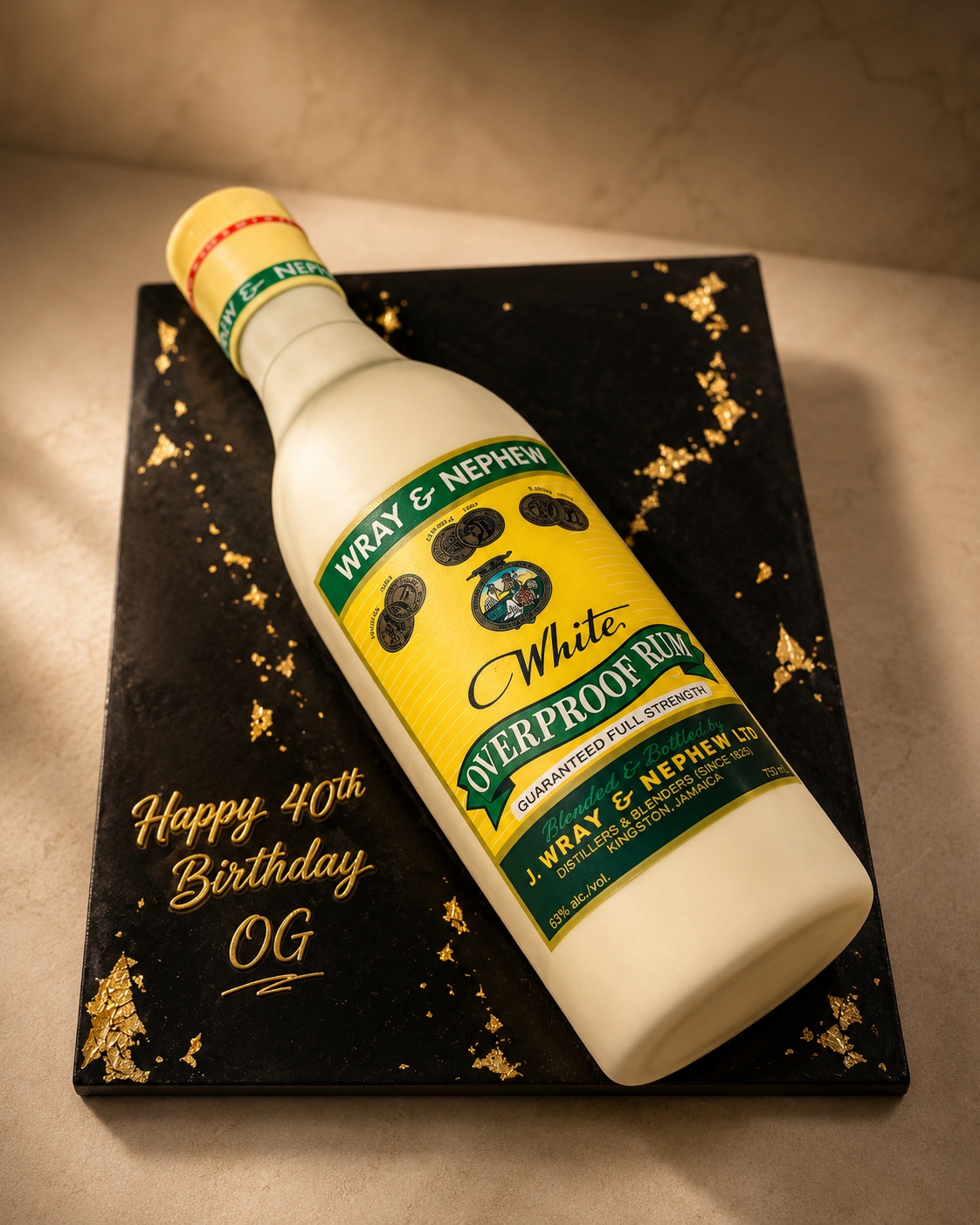Wray & Nephew Bottle by Sweet Mischief JA